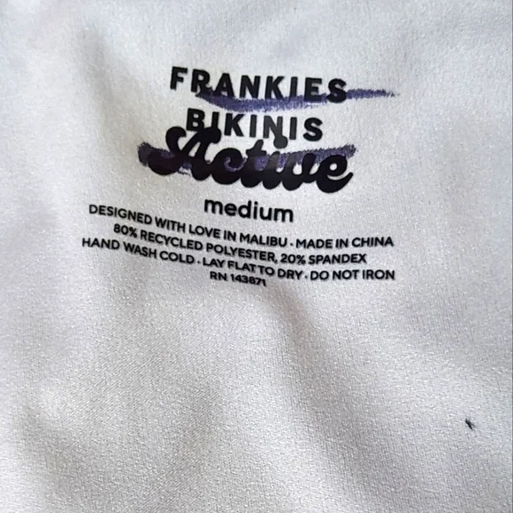 New!Frankie's Bikinis Windy‎ Tennis Skirt - Picture 11 of 11